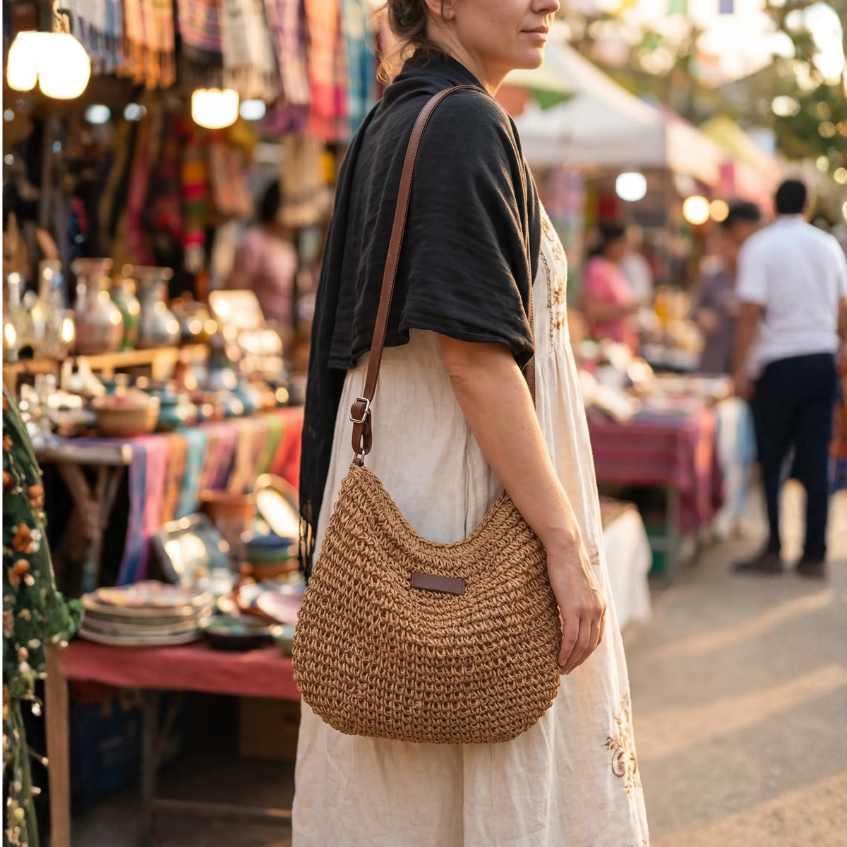 LoungeYard | Bohemian Spacious Shoulder Bag — product view 3