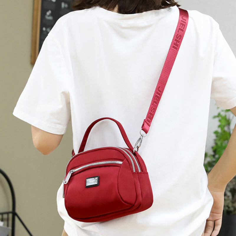 LoungeYard | Light solid nylon shoulder bag — product view 3
