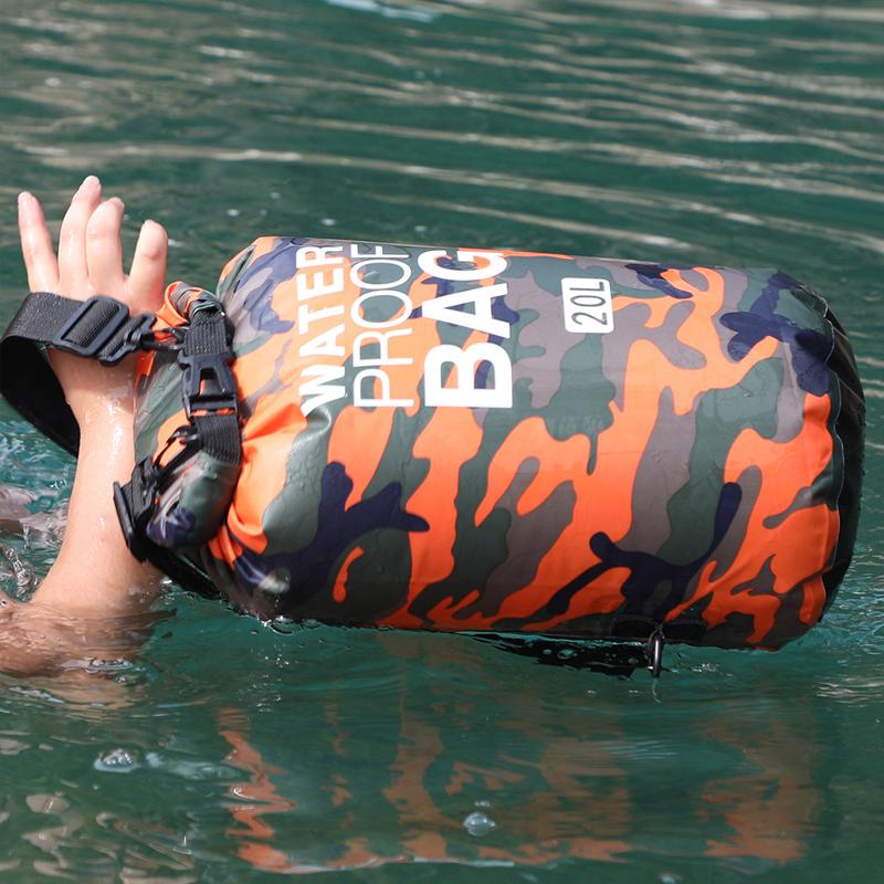 LoungeYard | Camouflage Pattern Outdoor Waterproof Bag — product view 5