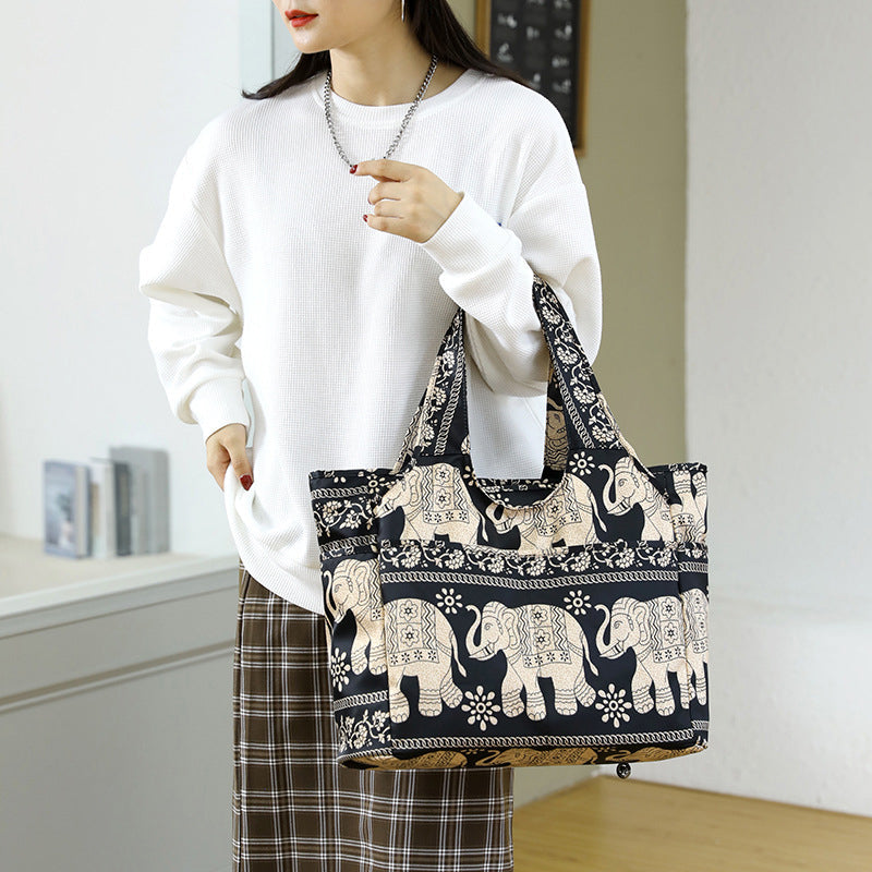 LoungeYard | Fashion Print Handbag — product view 6