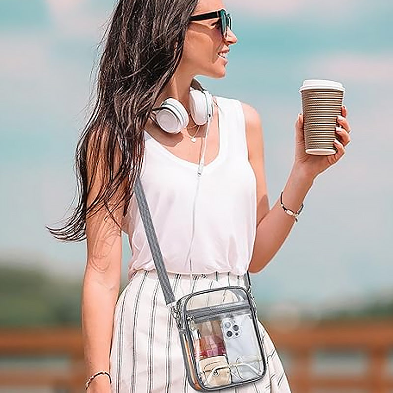 LoungeYard | PVC Transparent Crossbody Bag — product view 6