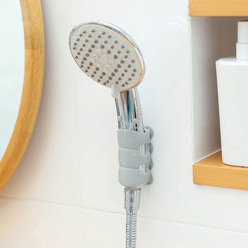 Adjustable Silicone Shower Holder Bracket | LoungeYard — product view 2