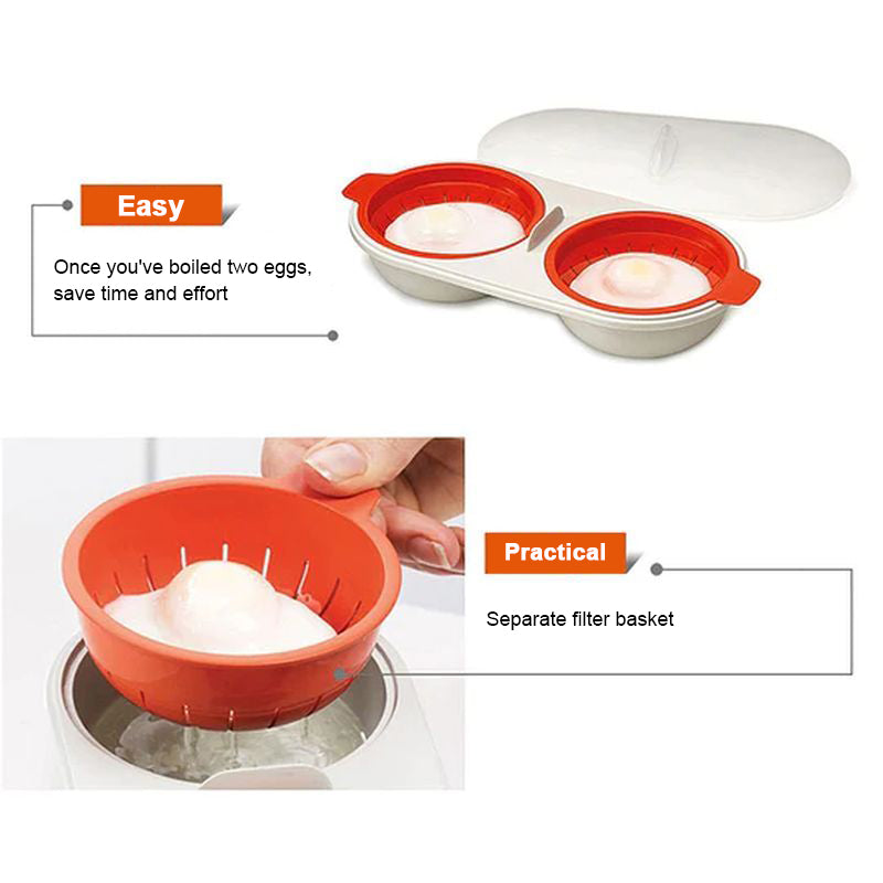 LoungeYard | Portable microwave egg cooker — product view 3
