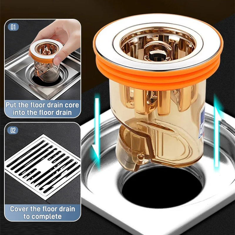 LoungeYard | Universal double deodorant drain core — product view 3