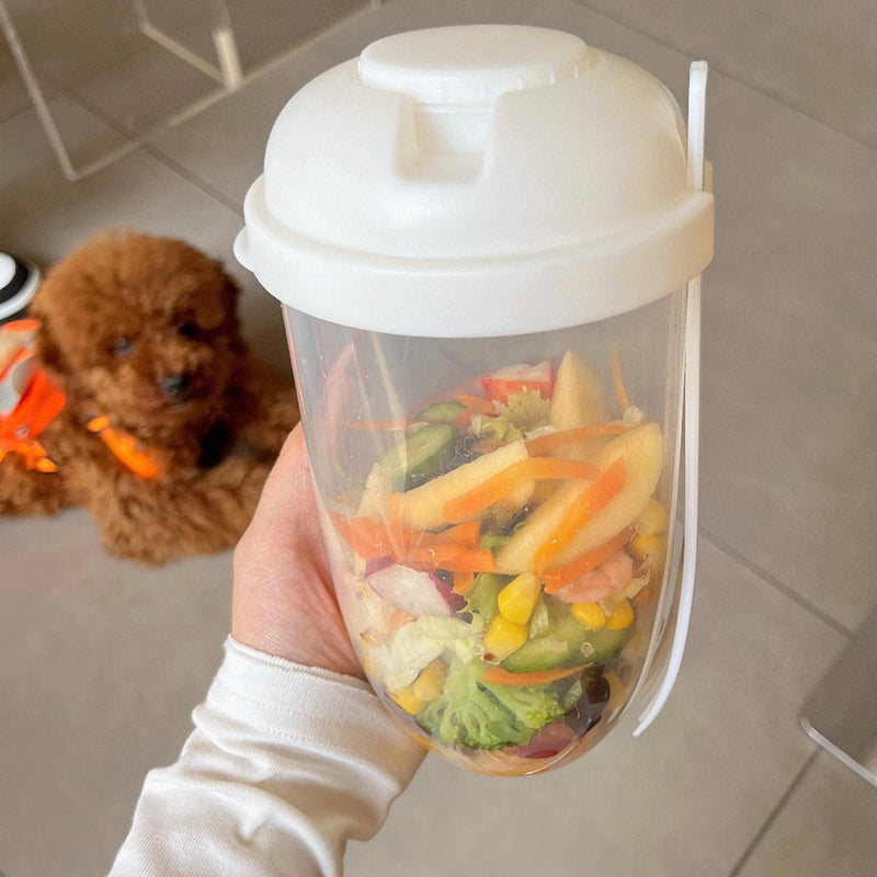 Portable Lightweight Mason's Salad Cup | LoungeYard — product view 1