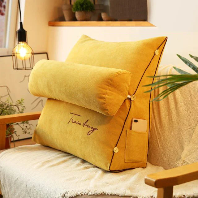 LoungeYard | Wedge-shaped back support cushion — product view 4