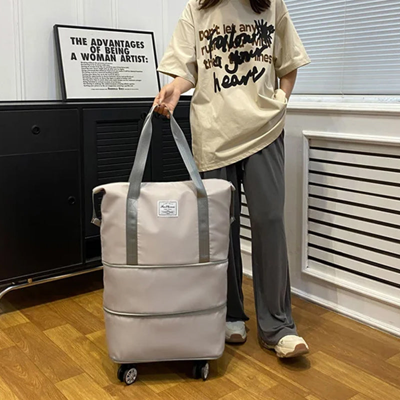 Travel bag with universal wheels | LoungeYard — product view 5