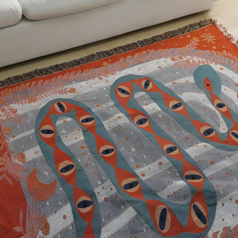 LoungeYard | Serpent's Path Blanket — product view 3