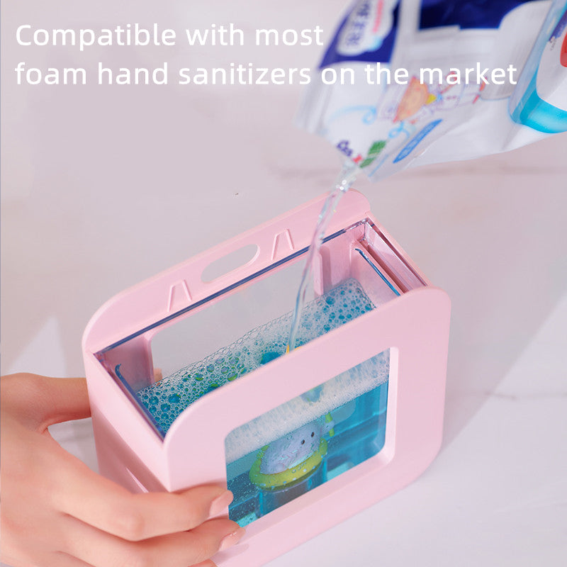 LoungeYard | Cute Pet Transparent Automatic Soap Dispenser — product view 2