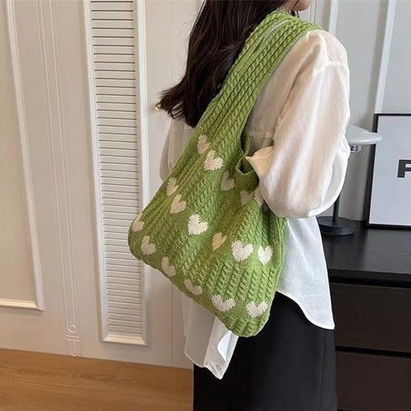 LoungeYard | Knit Love Tote Bag — product view 5
