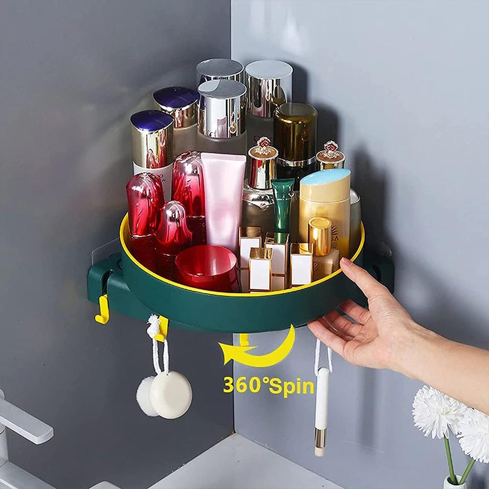 LoungeYard | Mounting-free rotatable bathroom organizer stand — product view 3
