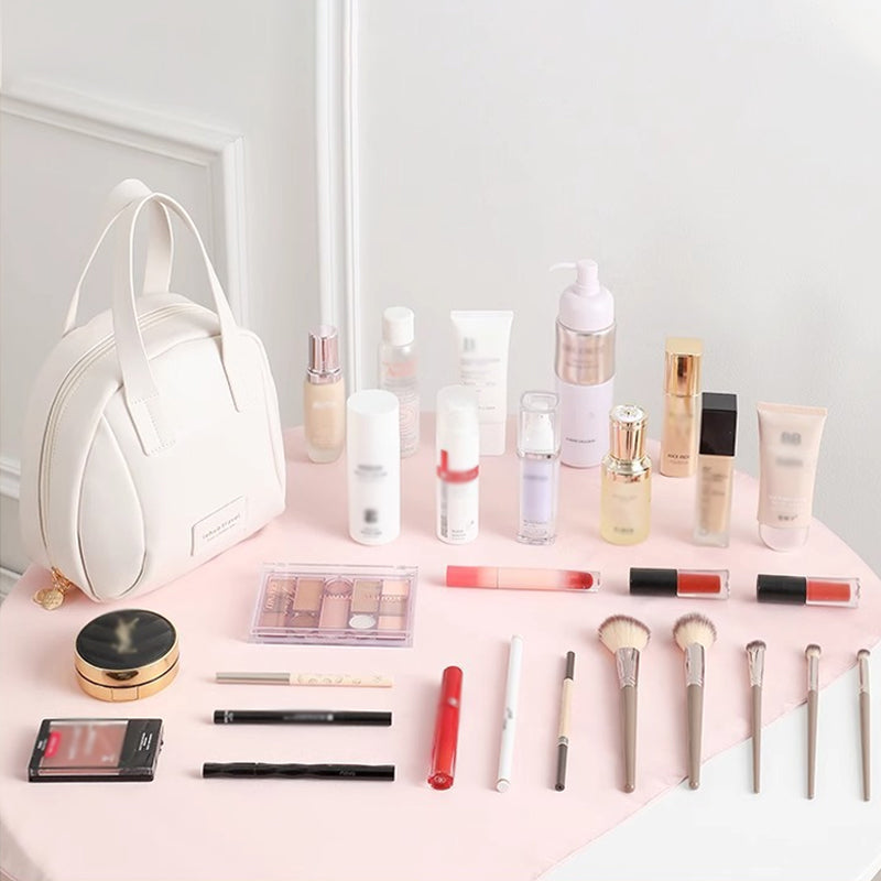 Large Capacity Handheld Shell Cosmetic Bag | LoungeYard — product view 5