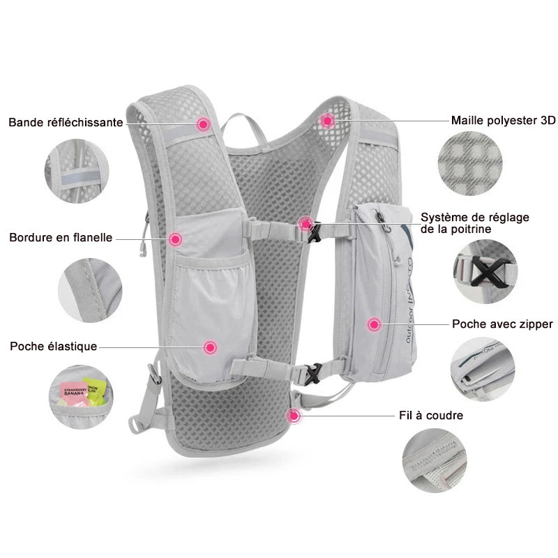 Sport backpack for the outdoors | LoungeYard — product view 5