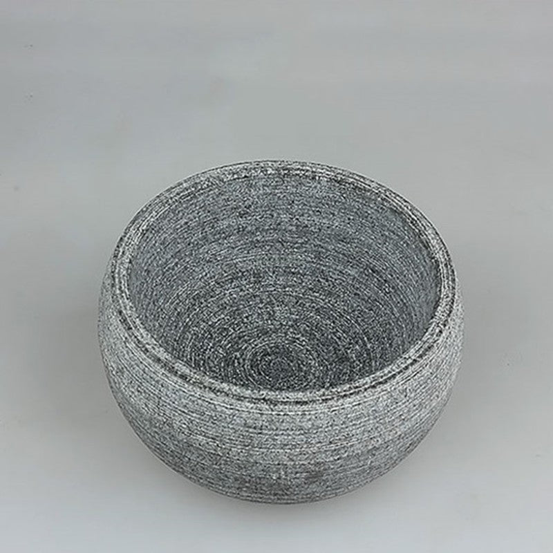 LoungeYard | Stoneware Shaving Bowl, for Shaving Soap & Cream — product view 3
