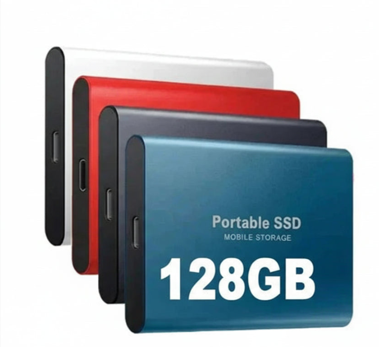 Portable SSD external hard drive with high-speed data transfer and compact design — product view 4