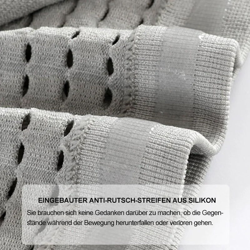 LoungeYard | Multifunctional, breathable, concealed hip bag made of knit — product view 7
