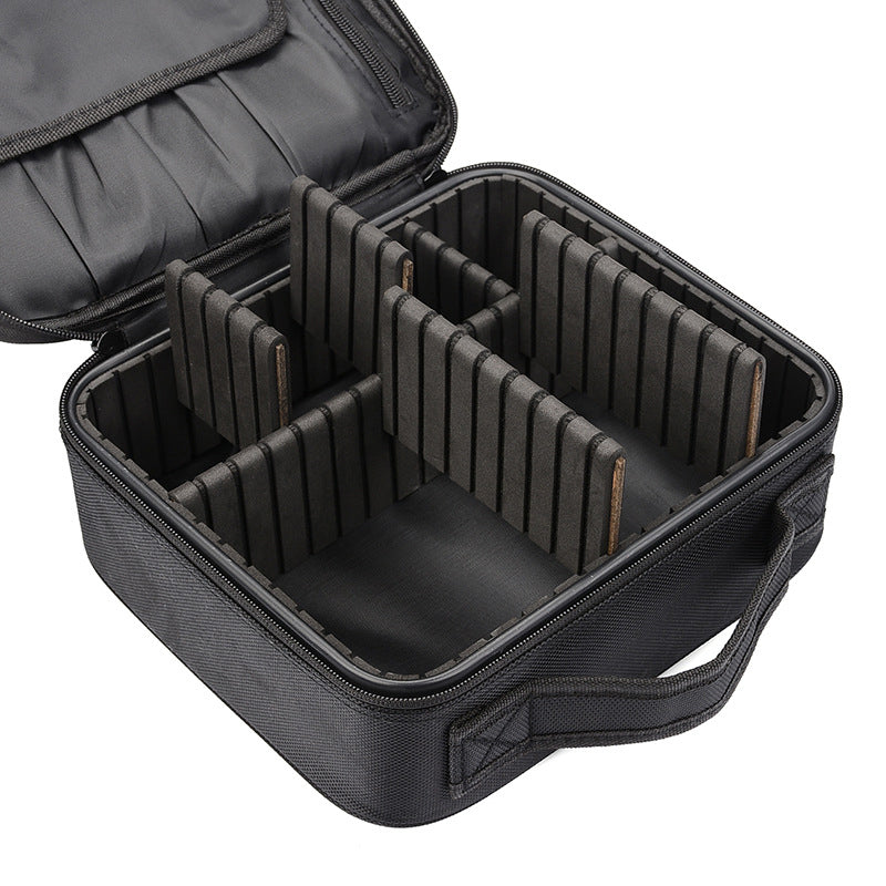 LoungeYard | Makeup Cosmetic Storage Bag with Adjustable Compartment — product view 7