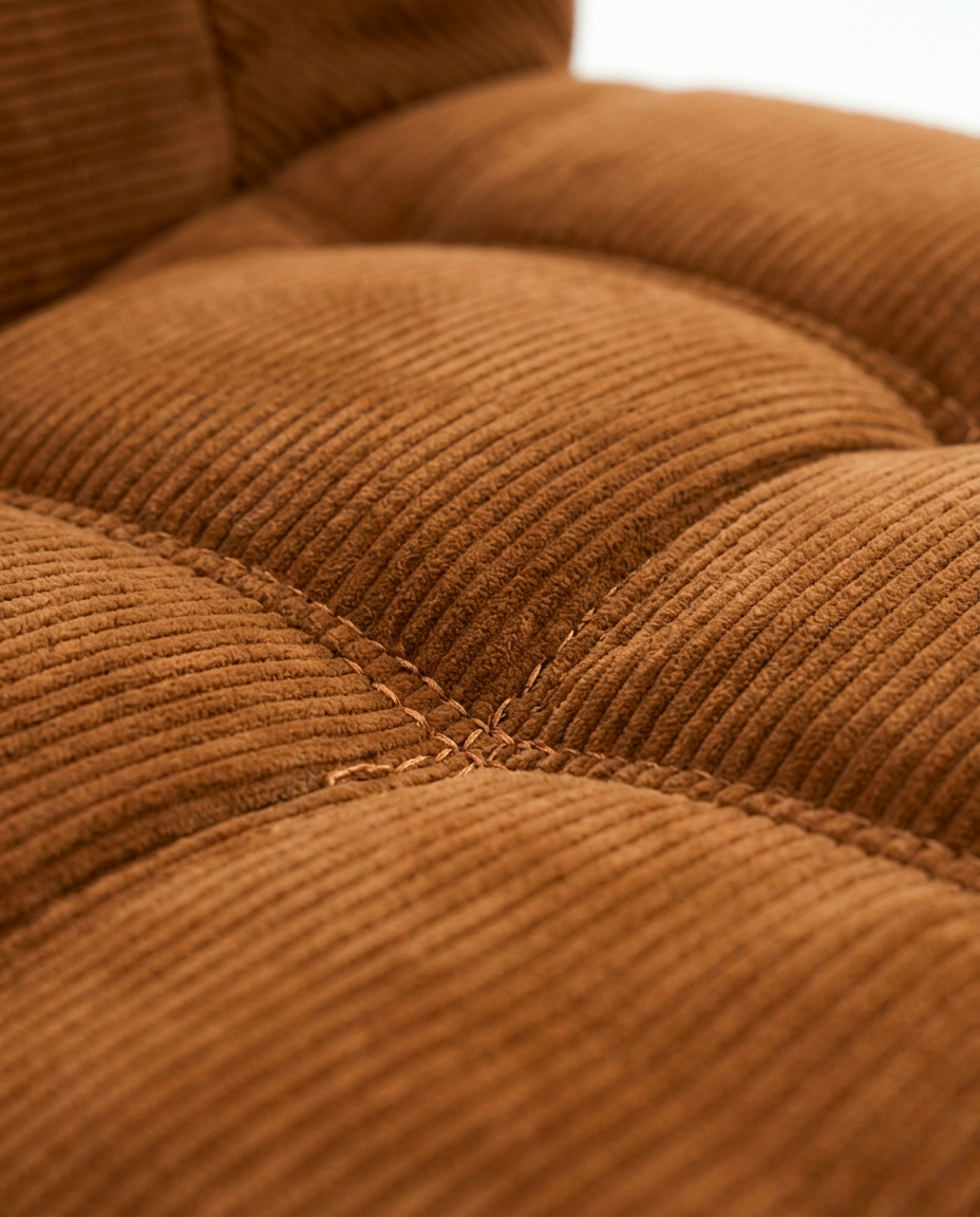 Plush Tufted Lounge Loveseat — product view 5