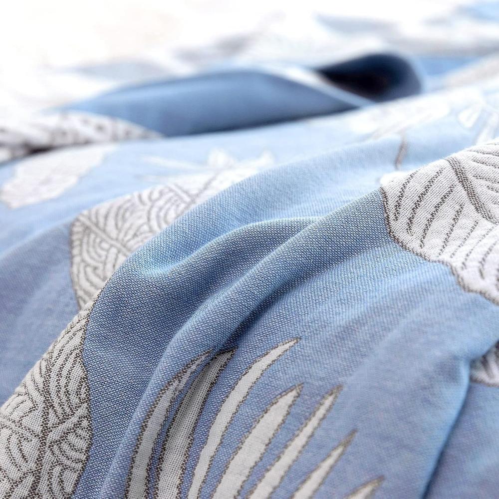 LoungeYard | Leafy Whisper Summer Blanket — product view 5