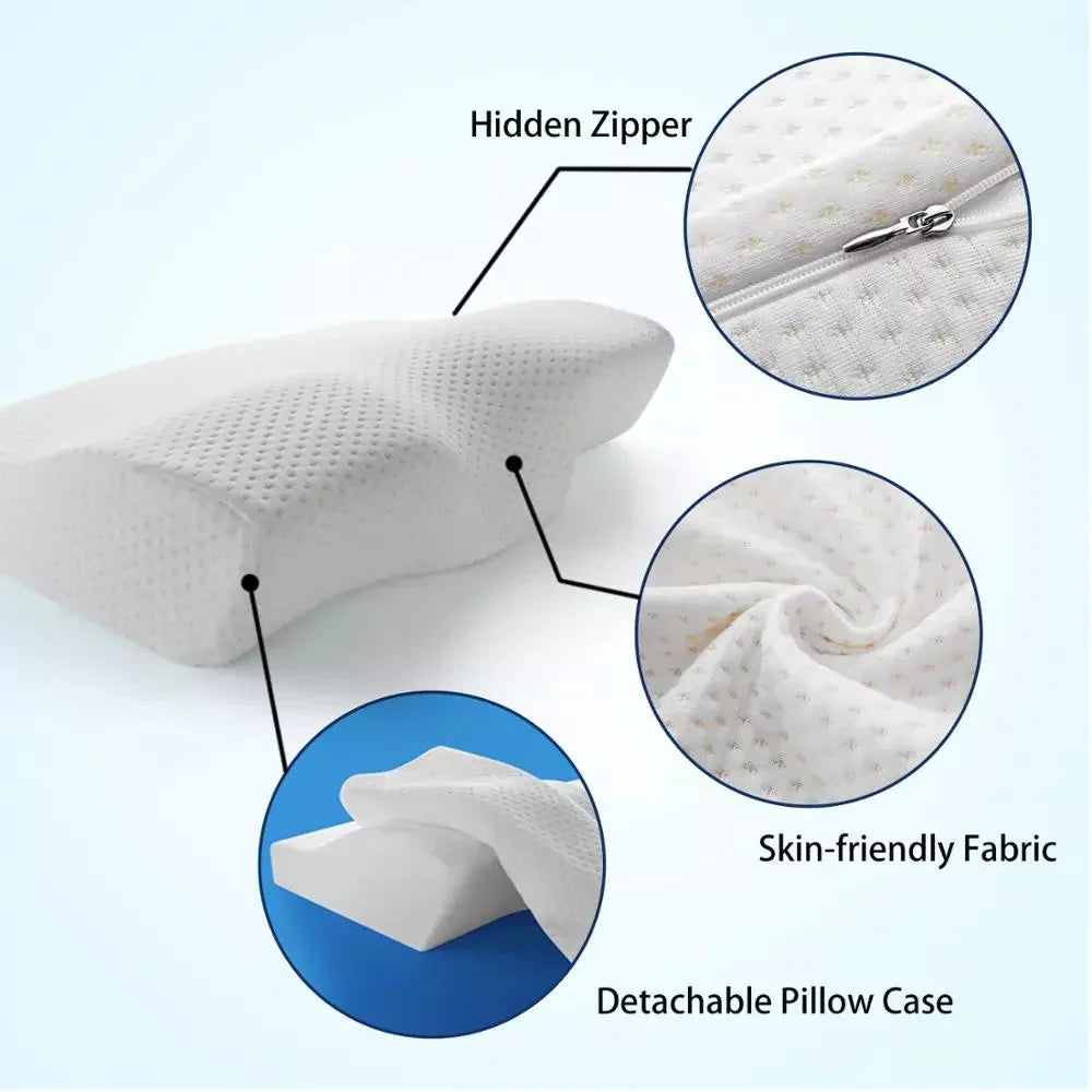 LoungeYard | Deep Sleep™ - Orthopedic Memory Foam Pillow — product view 3
