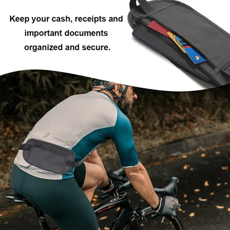 LoungeYard | Sport Hip Bag Adjustable with Zipper Pockets — product view 4