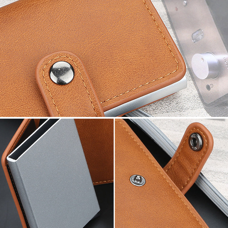 LoungeYard | RFID Protection Leather Purse — product view 4