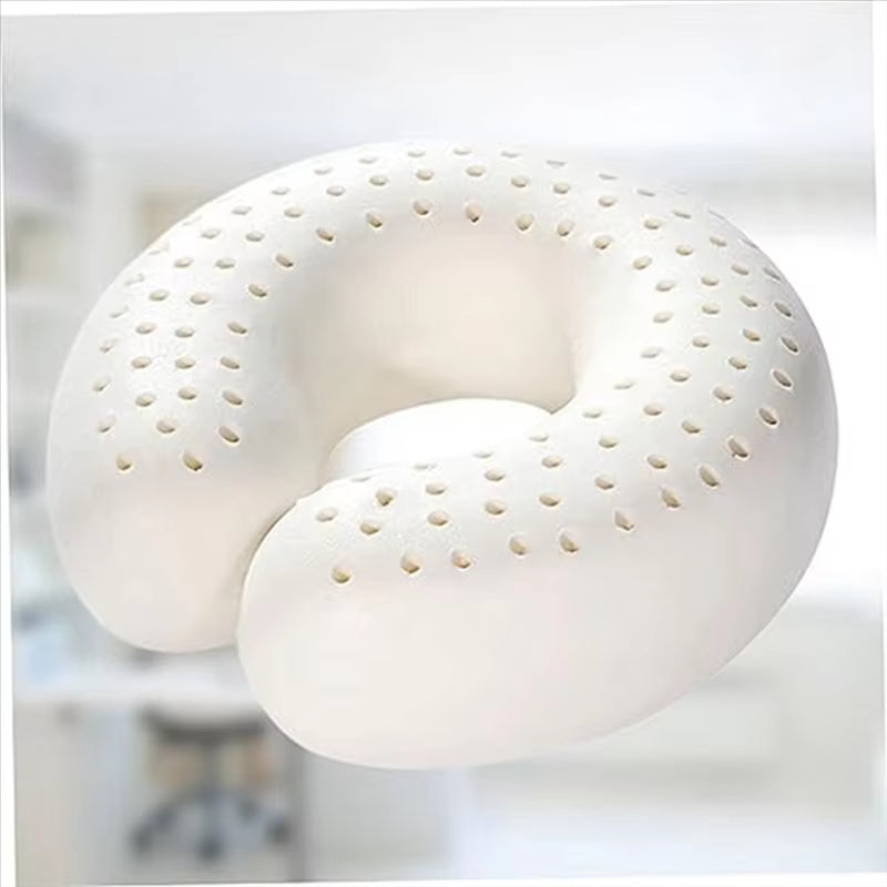 LoungeYard | Natural Latex Breathable U-Shaped Neck Pillow — product view 1