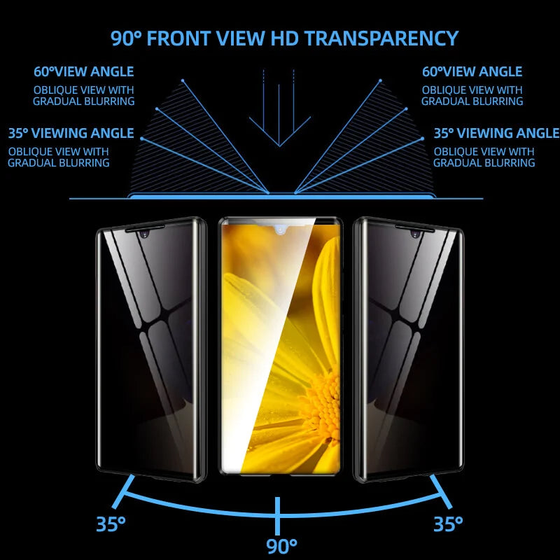 Magnetic Samsung Glass Case | Double-Sided Tempered Glass — product view 2