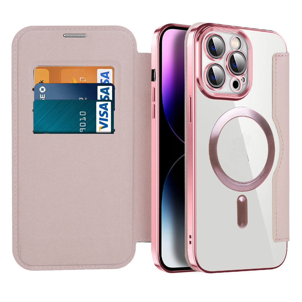 Magnetic Flip Phone Case | Card Slot & Shockproof Protection | Multiple Colors — product view 6
