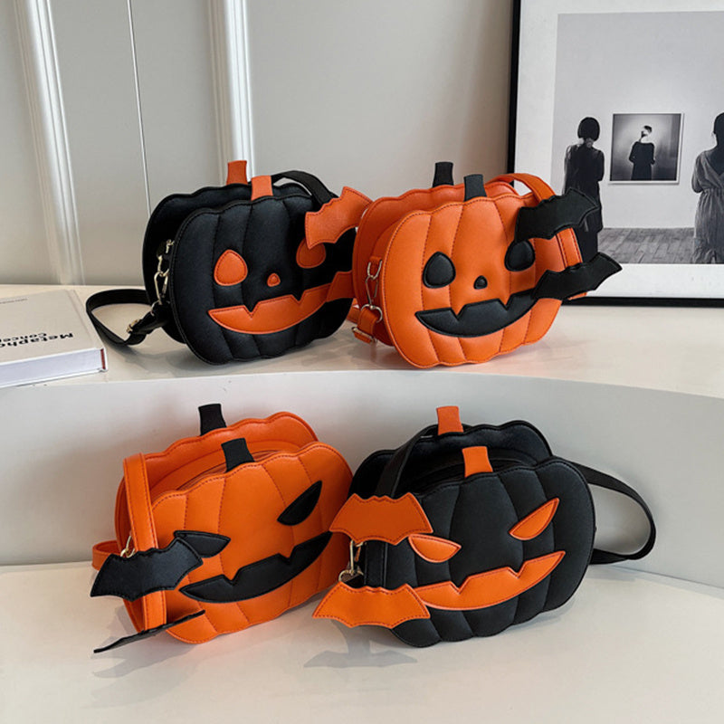 LoungeYard | Halloween Messenger Bag – Minimalistic Shoulder Bag in Solid Colors — product view 6