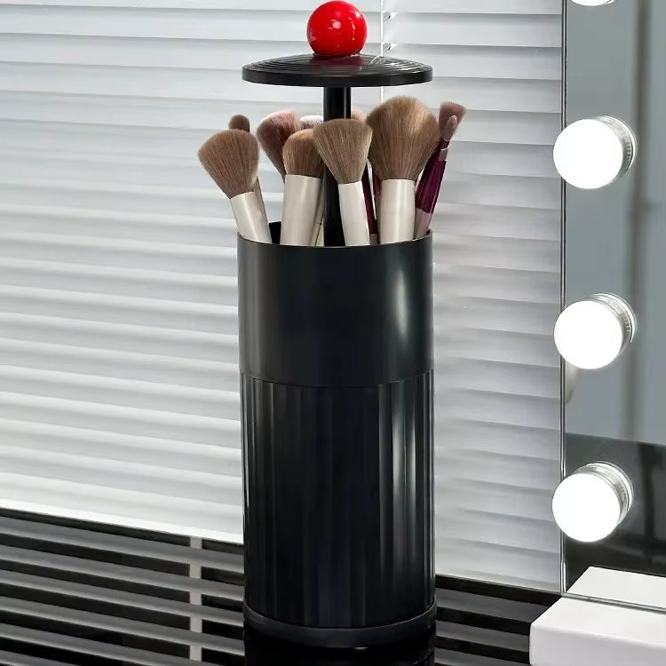 LoungeYard | Automatic Pop-Up Cylindrical Makeup Brush Organizer — product view 1