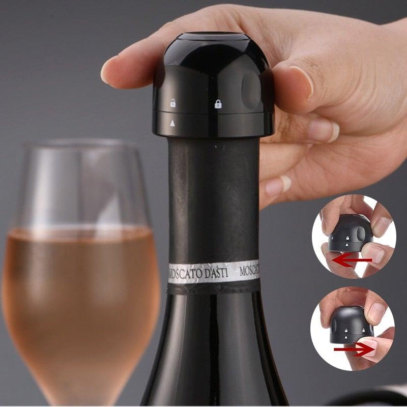 LoungeYard | 3 Piece Vacuum Bottle Stopper — product view 2