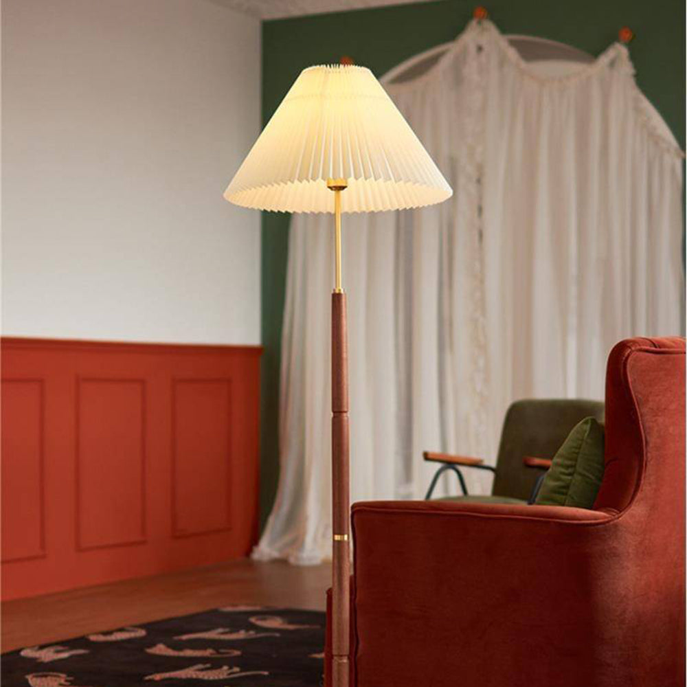 Ozawa Pleated Floor Lamp, 2 Colour — product view 5