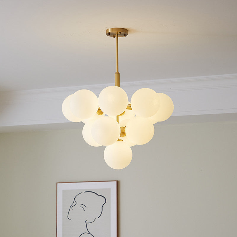 Valentina Nordic LED Chandelier Metal Glass Living Room/Bedroom — product view 6
