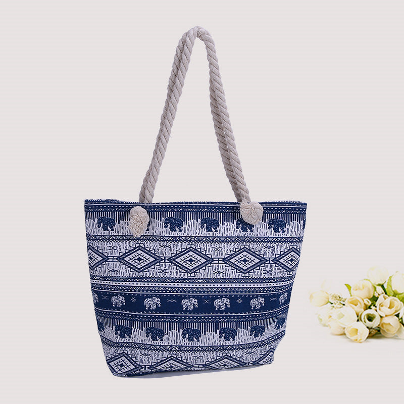 Large Decorative Beach Bag LoungeYard — product view 2
