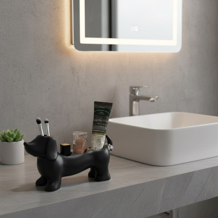 LoungeYard | Sausage Dog Multi-Purpose Bathroom Organizer — product view 3
