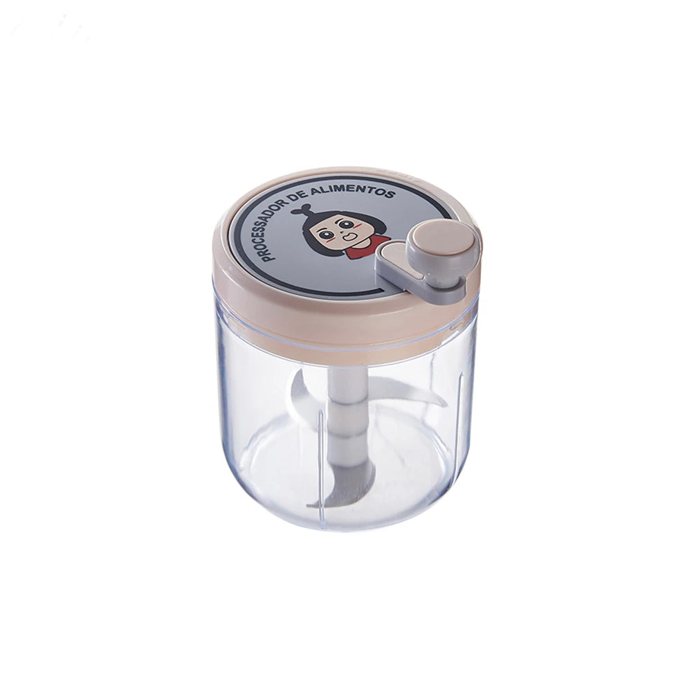 LoungeYard | Portable Manual Fast Garlic Vegetable Chopper — product view 2