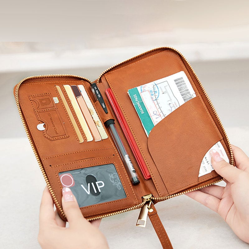 LoungeYard | Multi-Functional RFID Passport Wallet — product view 4