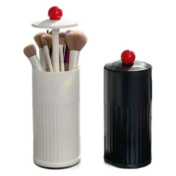LoungeYard | Automatic Pop-Up Cylindrical Makeup Brush Organizer — product view 4