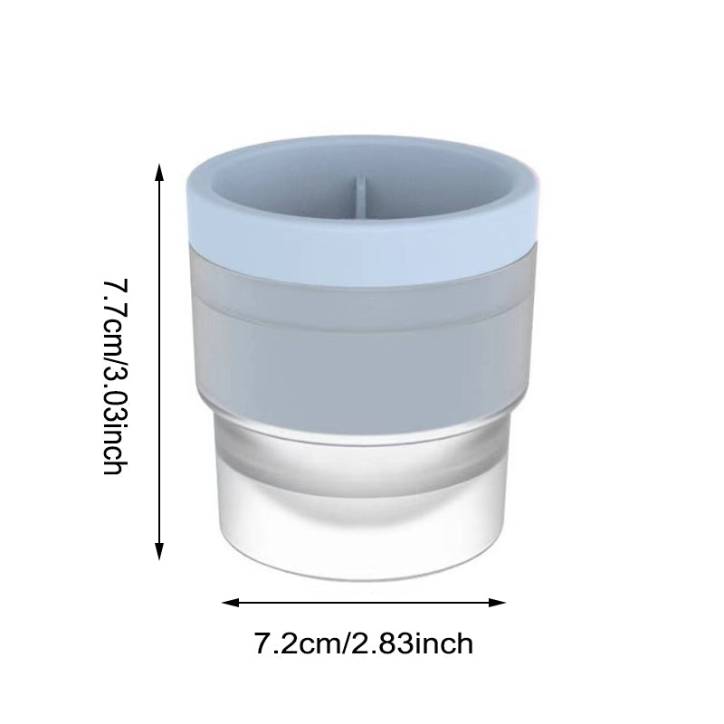 Silicone Stackable Circular Ice Hockey Ball Maker Mold | LoungeYard — product view 7