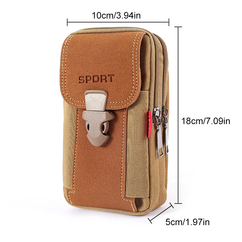 LoungeYard | Multifunctional Belt Phone Bag for Men — product view 2