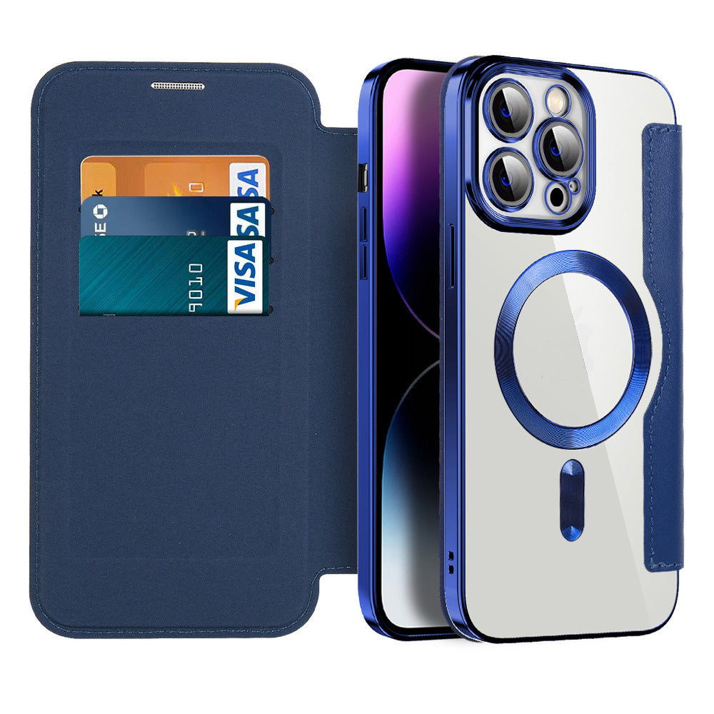 Magnetic Flip Phone Case | Card Slot & Shockproof Protection | Multiple Colors — product view 1