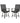 Lounge Yard 2 Piece High Foot Swivel Stool Bar Set with Rotation Function