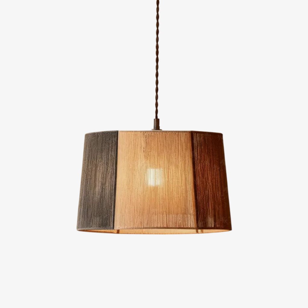 Cordova Rope Drum Pendant Light — product view 1