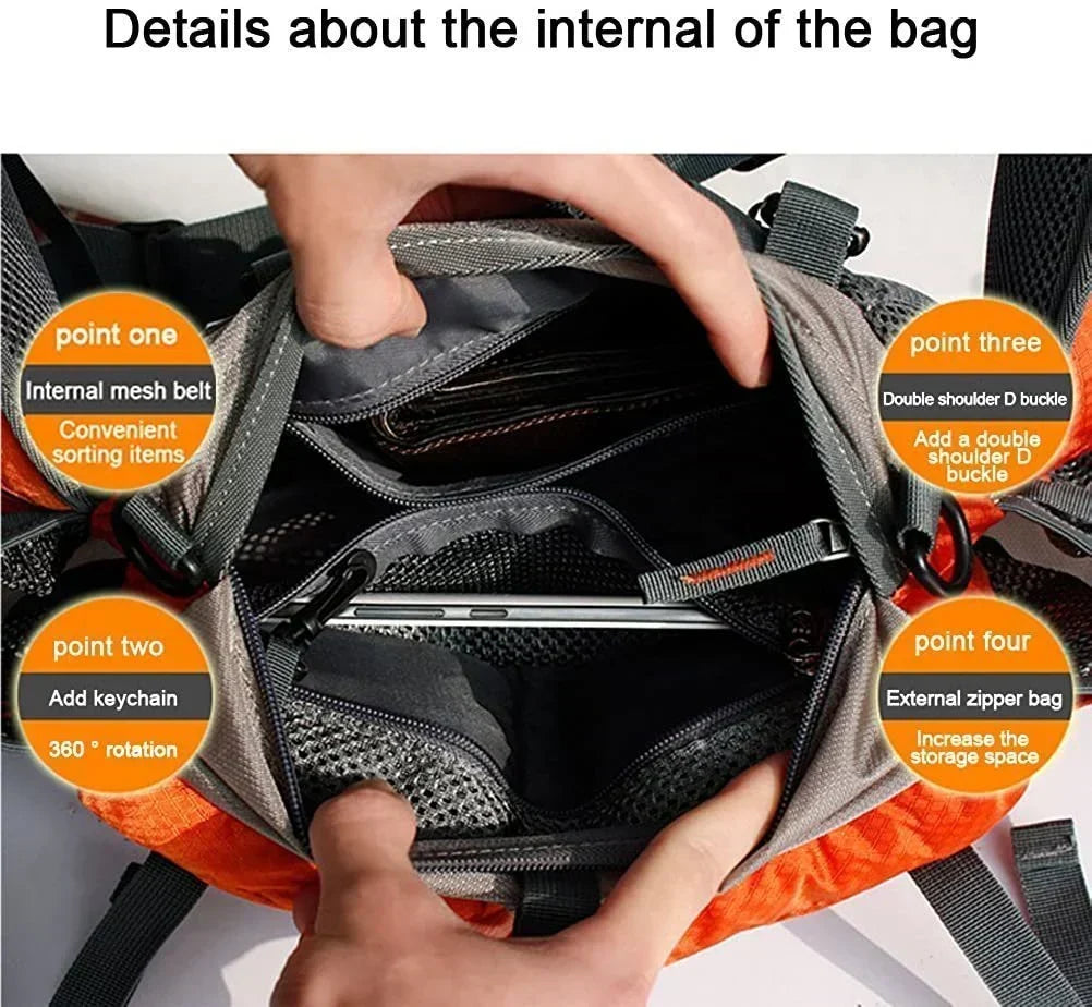 Ultralight multifunctional outdoor waist bag — product view 3