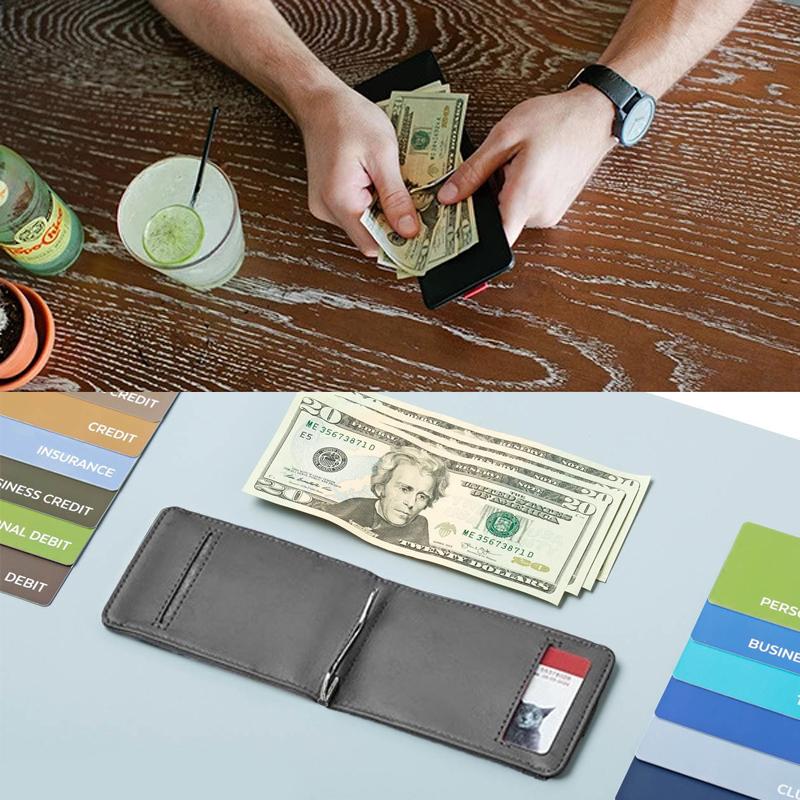 Men's Extra Thin Leather Wallet | LoungeYard — product view 2