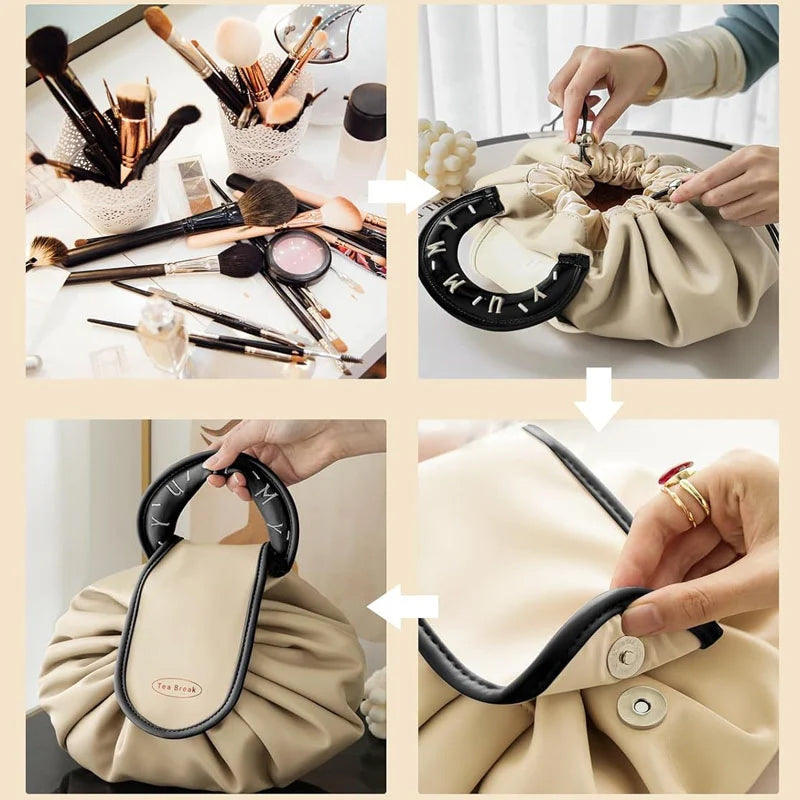 LoungeYard | Lazy Drawstring Makeup Fashion Handbag — product view 4