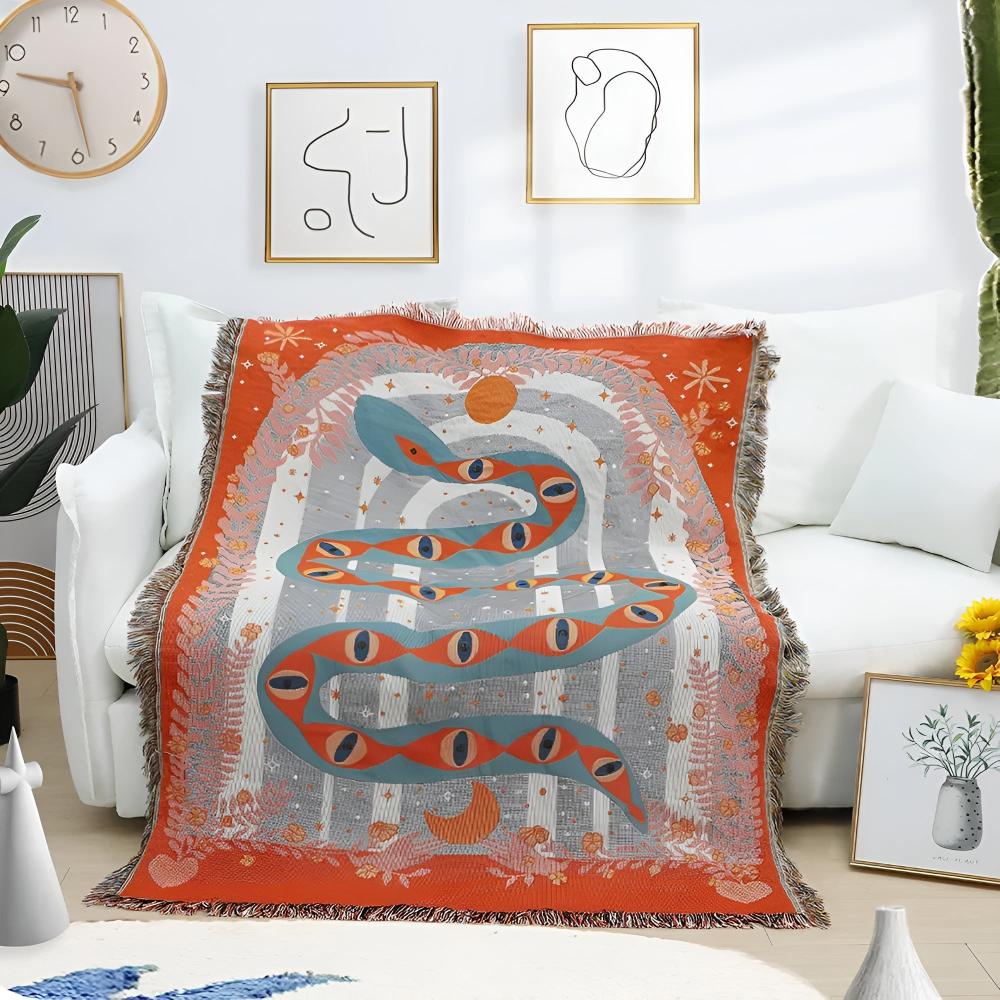 LoungeYard | Serpent's Path Blanket — product view 4
