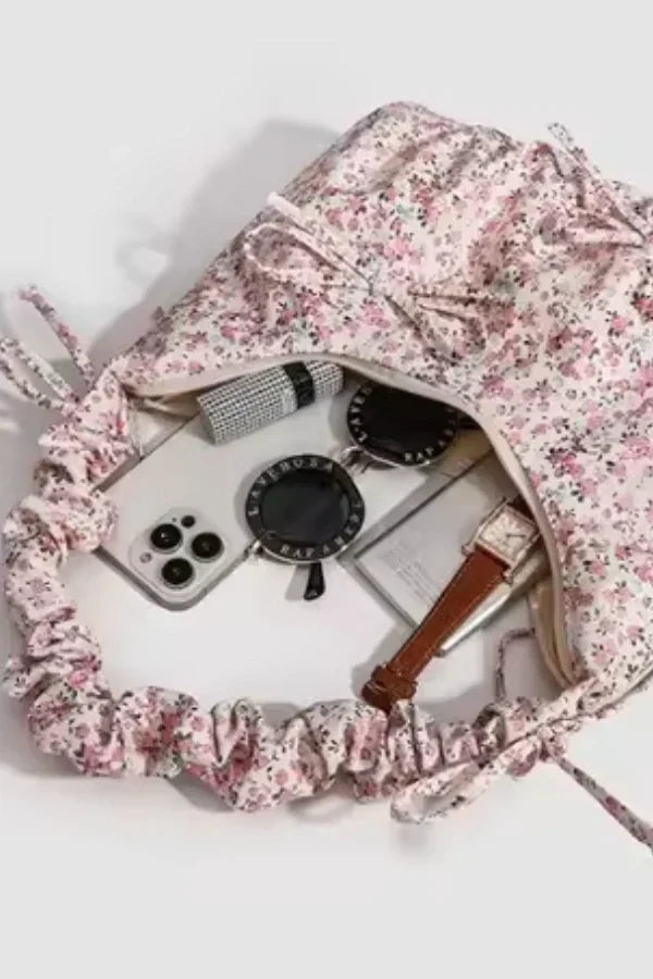 LoungeYard | Ladies Handbag Floral Print One Size Polyester — product view 5
