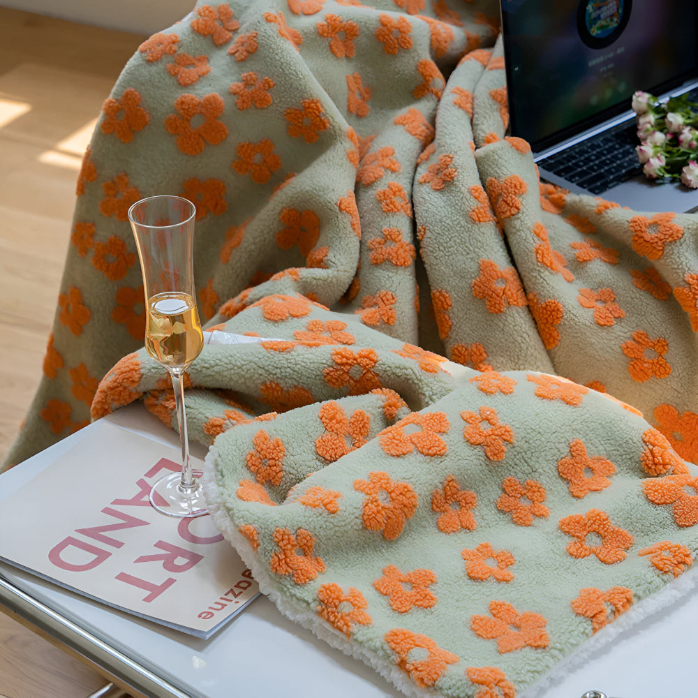 LoungeYard | Nature's Wildflower Bliss Blanket — product view 5